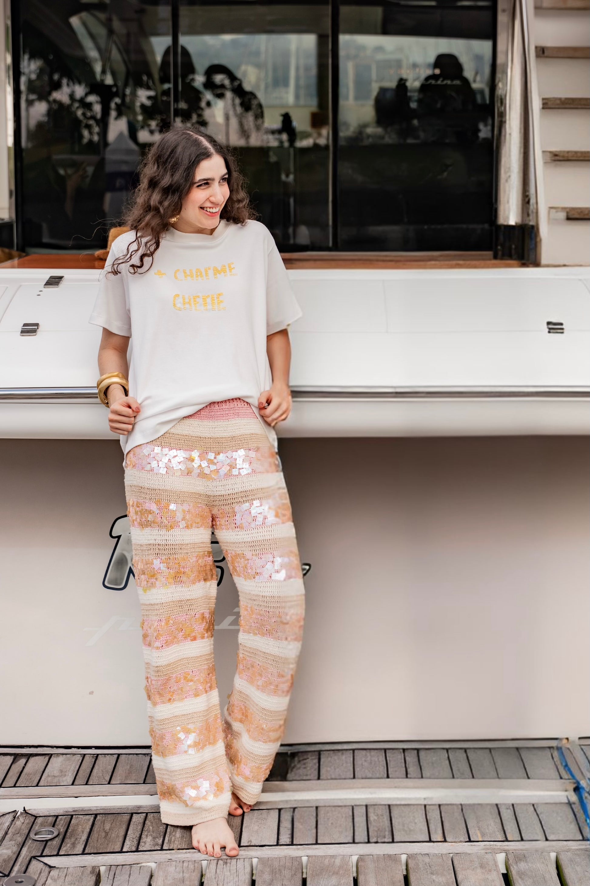 Camiseta + Charme Chérie